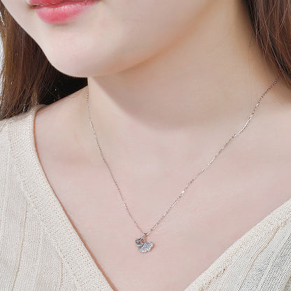 Gingko Desgned Sterling Sliver Necklace for Women
