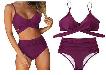 Sexy Women High Waist Summer Beach Bikini-STYLEGOING
