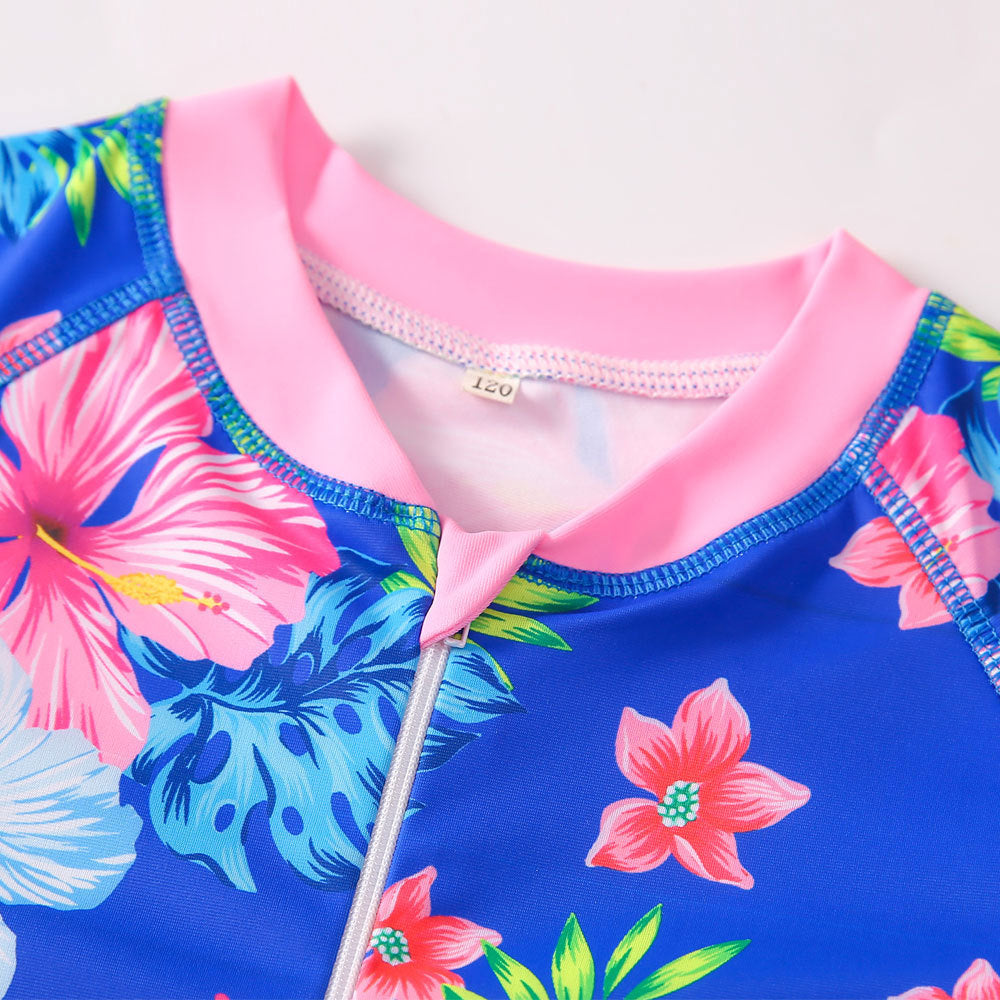 Long Sleeves Summer Beach Swimsuits for Girls