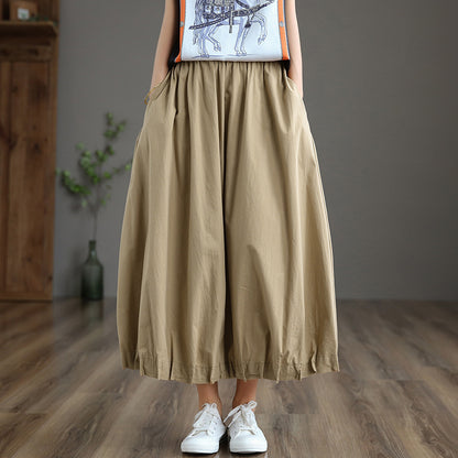 Casual Summer High Waist Women A Line Dresses