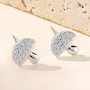 Simple Sterling Silver Studs for Women