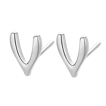 Simple Sterling Silver Studs for Women