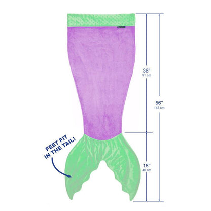 Shark Mermaid Tail Blanket Children Kids Mermaid Blanket--Free Shipping at meselling99