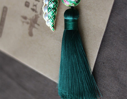 Ethnic Pea Design Brooches for Scarves/cardigans