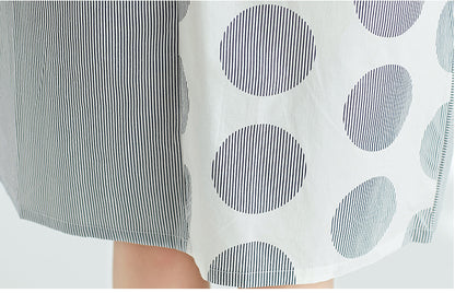 Summer Dot Print Plus Sizes Short Dresses