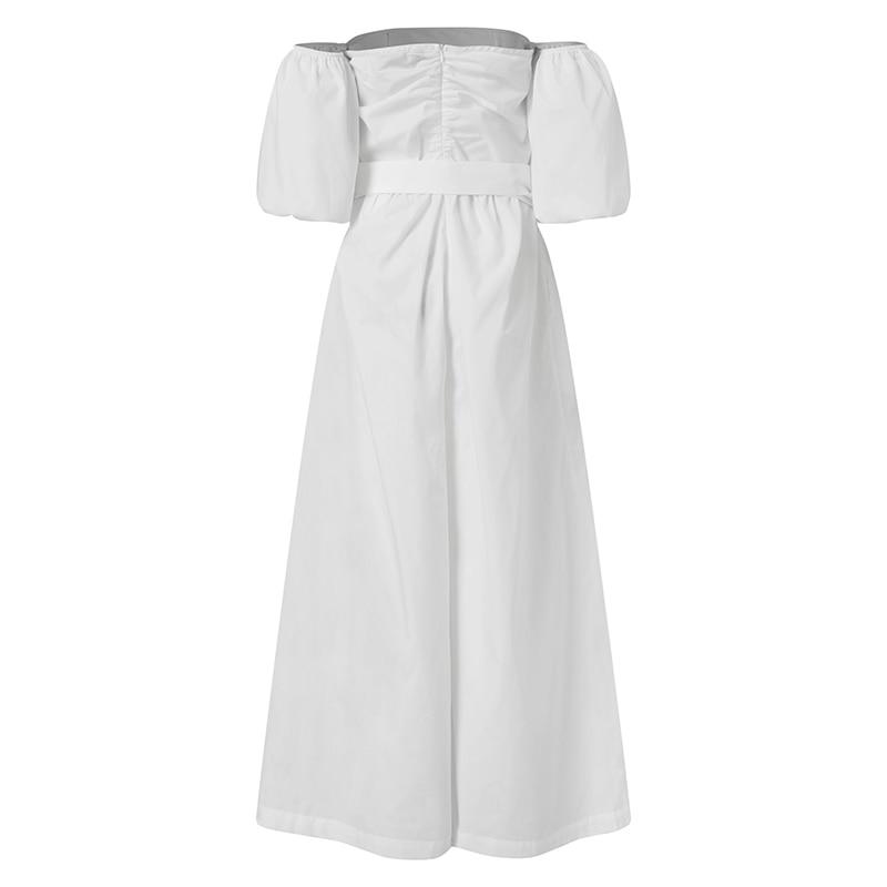 Stylish Summer Overalls Belted Off Shoulder Rompers-STYLEGOING