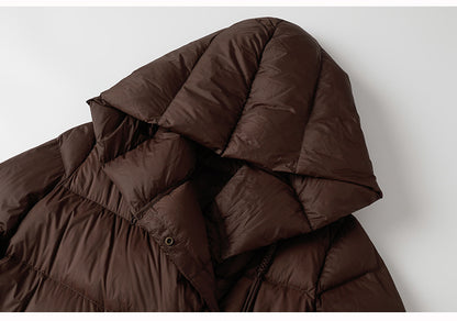 Luxury Winter Plus Sizes Long Down Coats for Women
