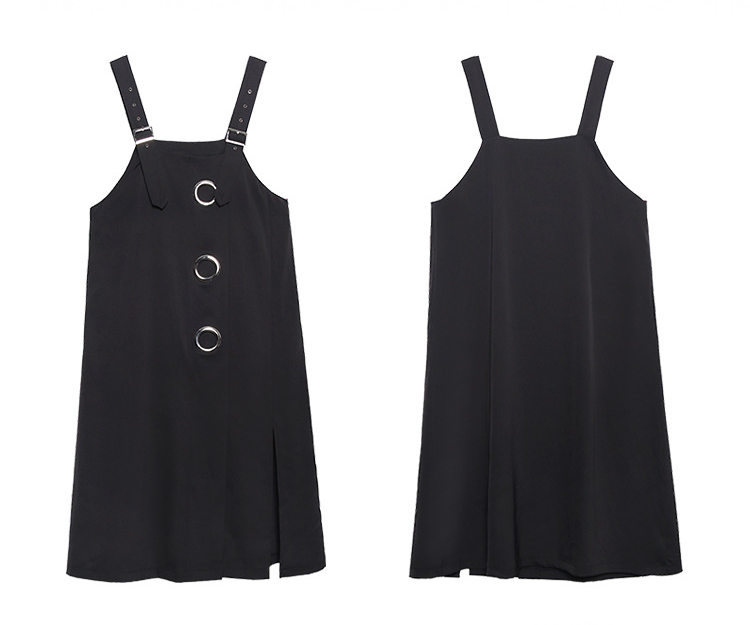 Women Summer Plus Sizes Loose Suspenders Skirt-STYLEGOING