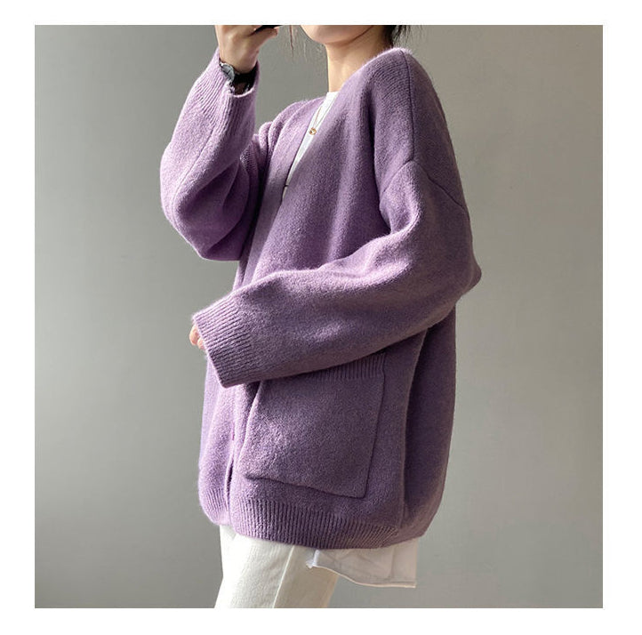 Casual Winter Women Knitted Cardigan Sweaters