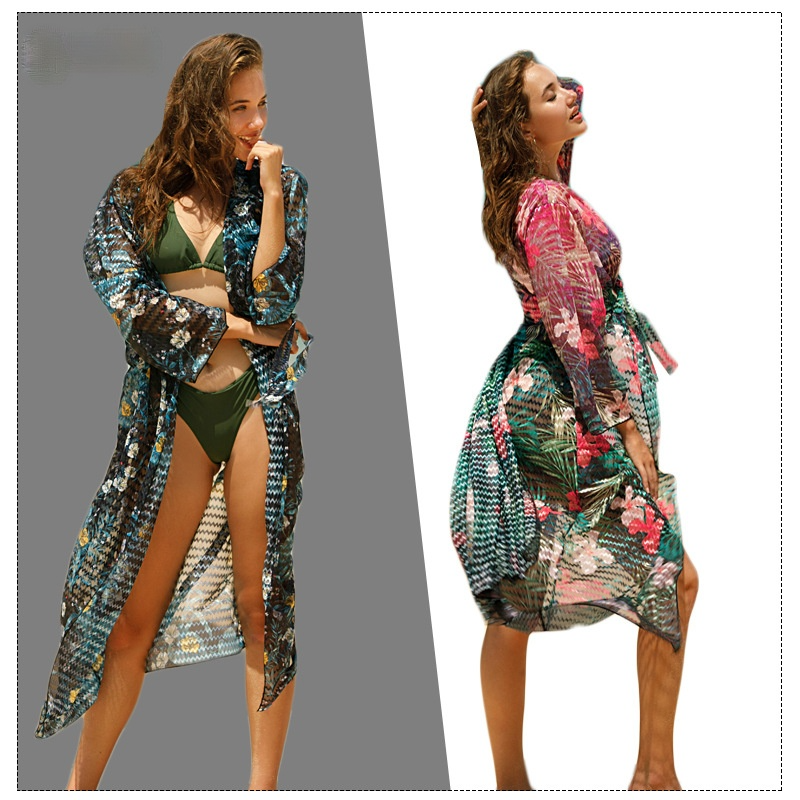 Summer Chiffon Bikini Cover Ups-STYLEGOING