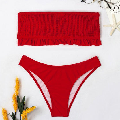 Sexy Strapless Summer Beach Bikini-STYLEGOING