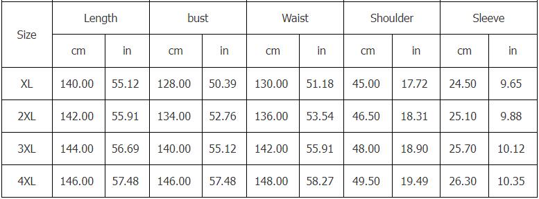 Women Round Neck Plus Sizes Summer Dresses