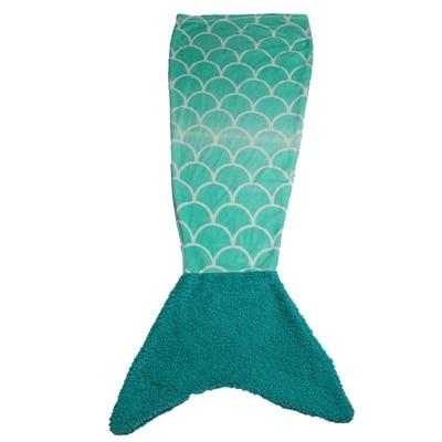 Shark Mermaid Tail Blanket Children Kids Mermaid Blanket-6-150x50cm-Free Shipping at meselling99