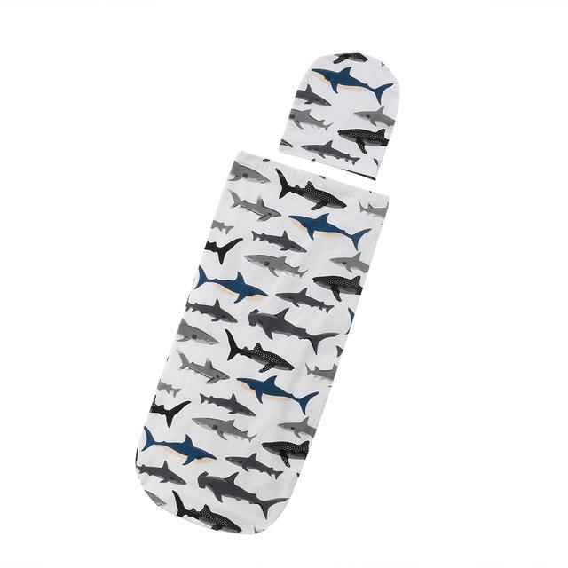 Newborn Baby Blankets Printed Newborn Infant Baby Boys Girls Sleeping Swaddle with Hats-B-Free Shipping at meselling99