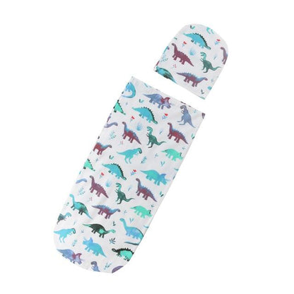 Newborn Baby Blankets Printed Newborn Infant Baby Boys Girls Sleeping Swaddle with Hats-H-Free Shipping at meselling99