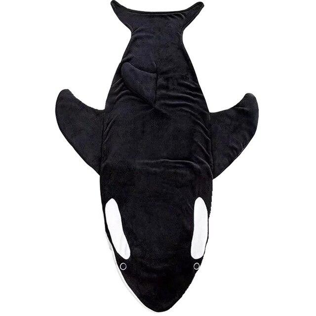 Shark Mermaid Tail Blanket Children Kids Mermaid Blanket-13-150x50cm-Free Shipping at meselling99