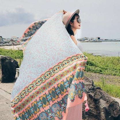Women Large Beach Dress Cover Up-STYLEGOING