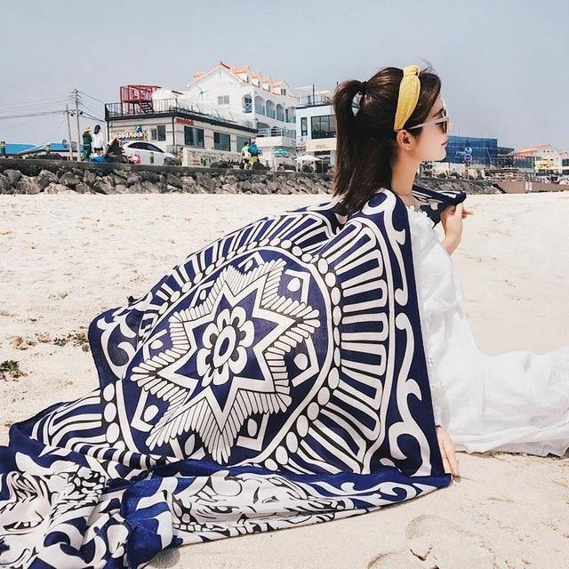 Women Large Beach Dress Cover Up-STYLEGOING