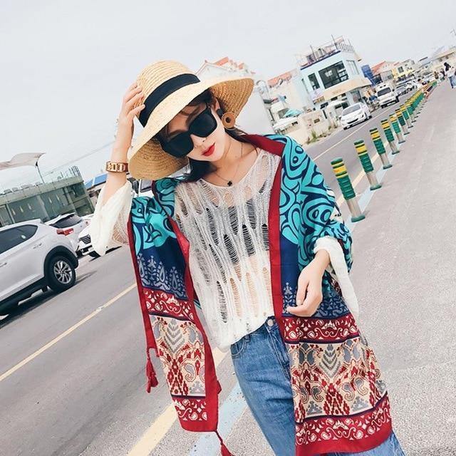 Women Large Beach Dress Cover Up-STYLEGOING