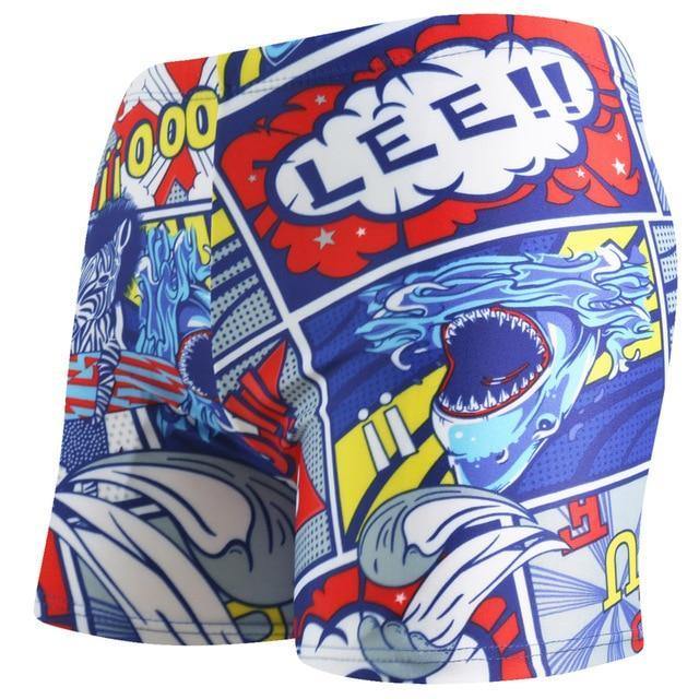 Men Sport Briefs Swimsuit Beach Shorts-STYLEGOING