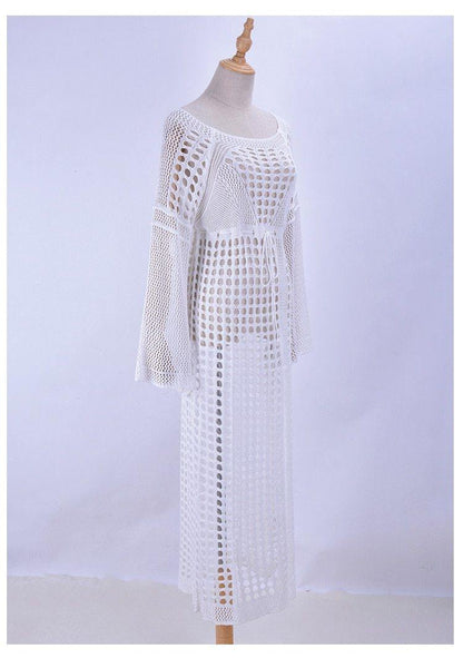Women Summer Beach Dress Cover-ups-STYLEGOING
