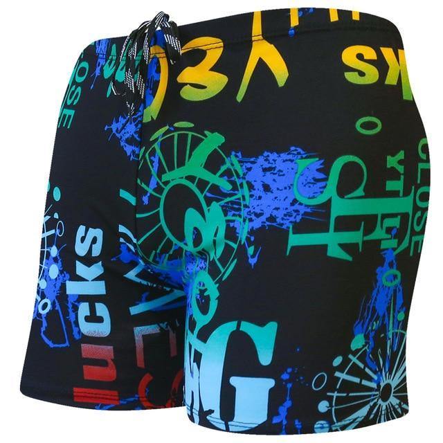 Men Sport Briefs Swimsuit Beach Shorts-STYLEGOING