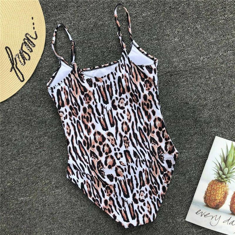 Leopard One Piece Bikini Set-STYLEGOING