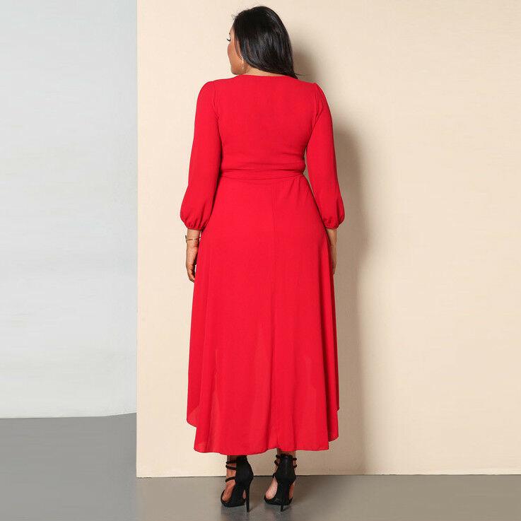 Plus Size Evening Cocktail Prom Dresses-STYLEGOING