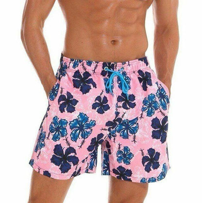 Men Swim Shorts Swimwear Beach Swimsuit-STYLEGOING