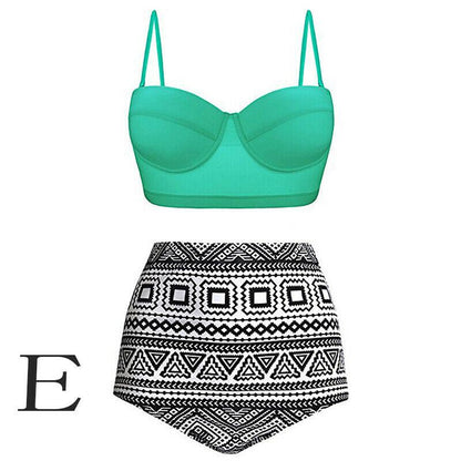 Sexy High Waist Bikini Set-STYLEGOING