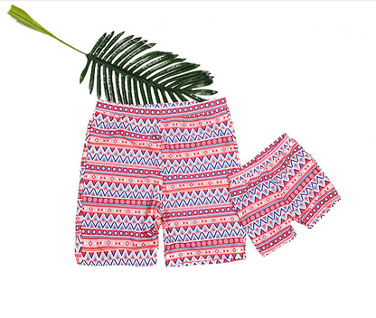 Family Tropical NewLeaf Print Swimsuit-STYLEGOING