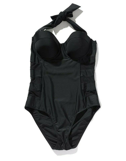 Women Plus Size Bikini Swimwear-STYLEGOING