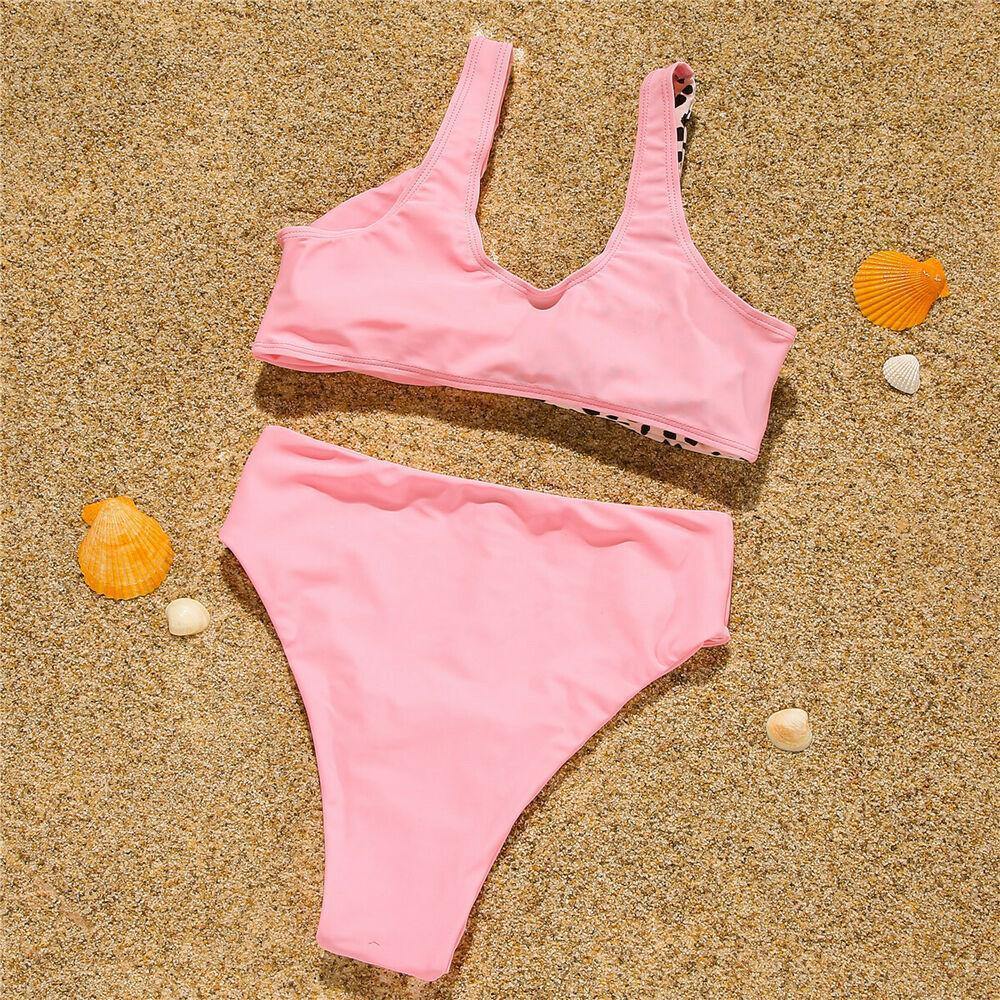 Women's High Waist Bikini Swimsuit-STYLEGOING