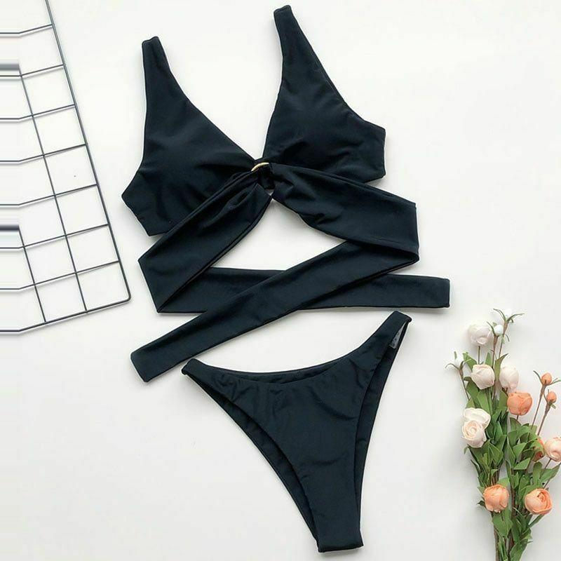 Sexy Women Bikini High Waist Beach Wear-STYLEGOING