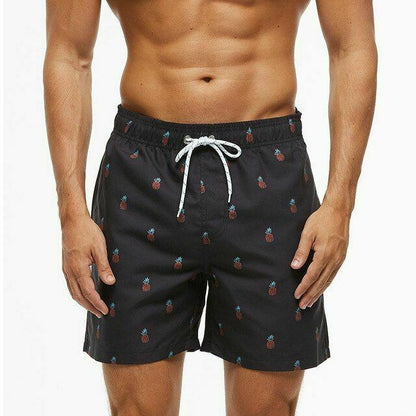 Men Swim Shorts Swimwear Beach Swimsuit-STYLEGOING