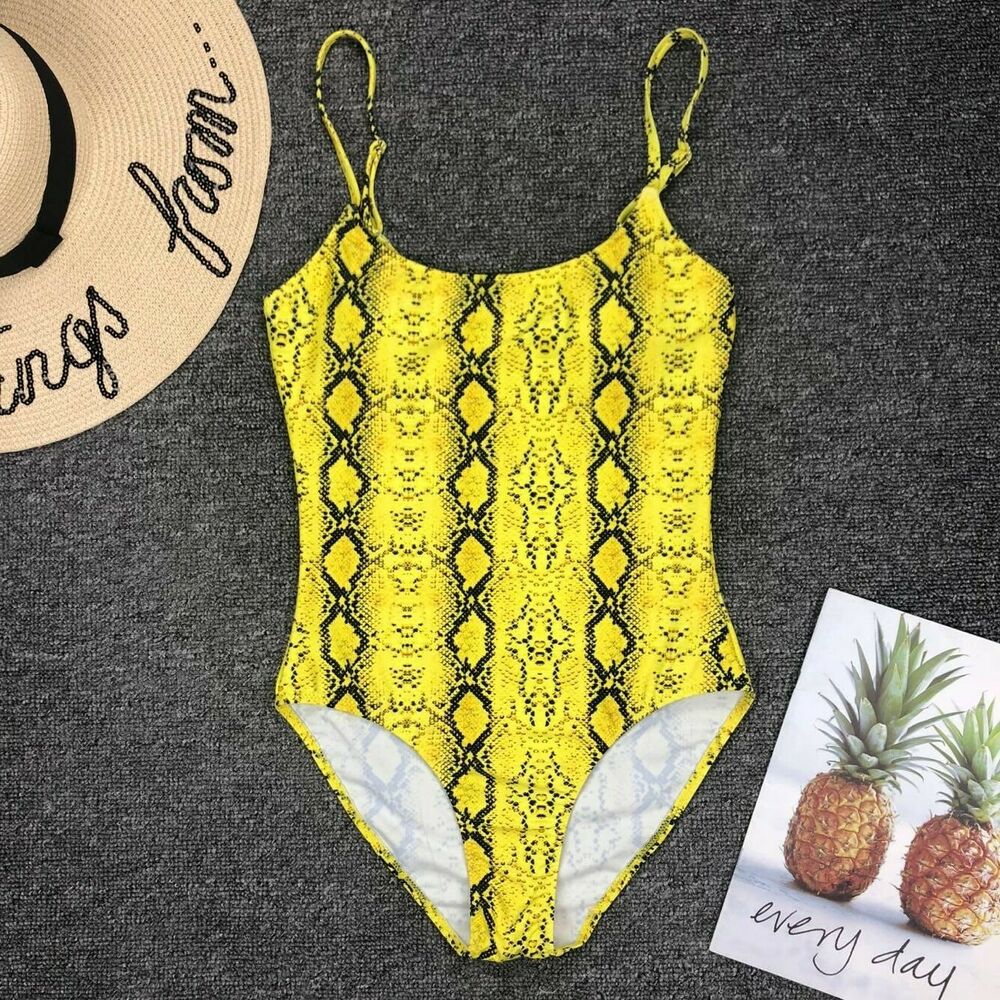 Leopard One Piece Bikini Set-STYLEGOING