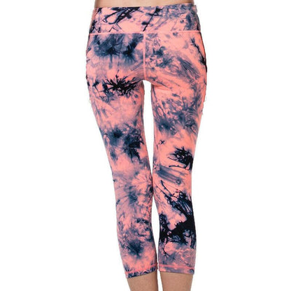 Tie Dye Fitness Yoga Tight Leggings-STYLEGOING