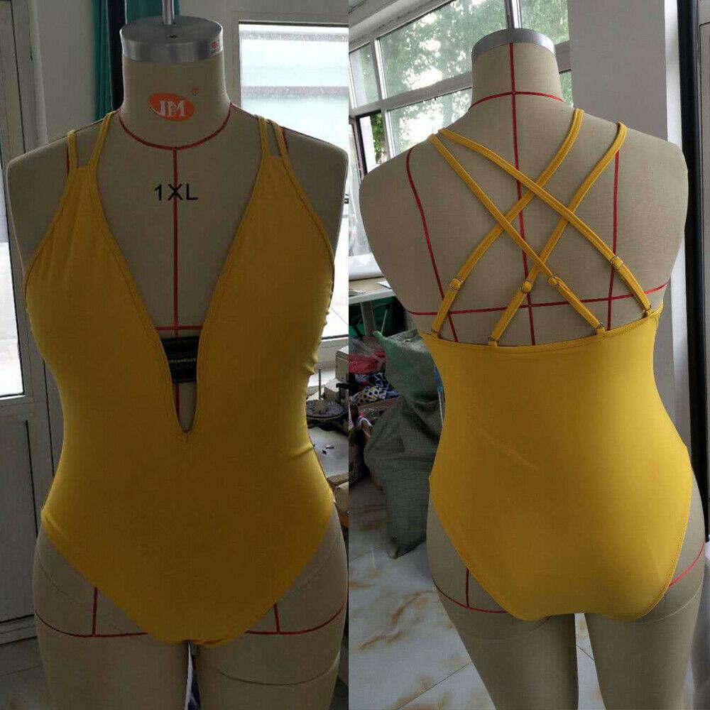 Plus Size One Piece Swimwear Swimsuit-STYLEGOING