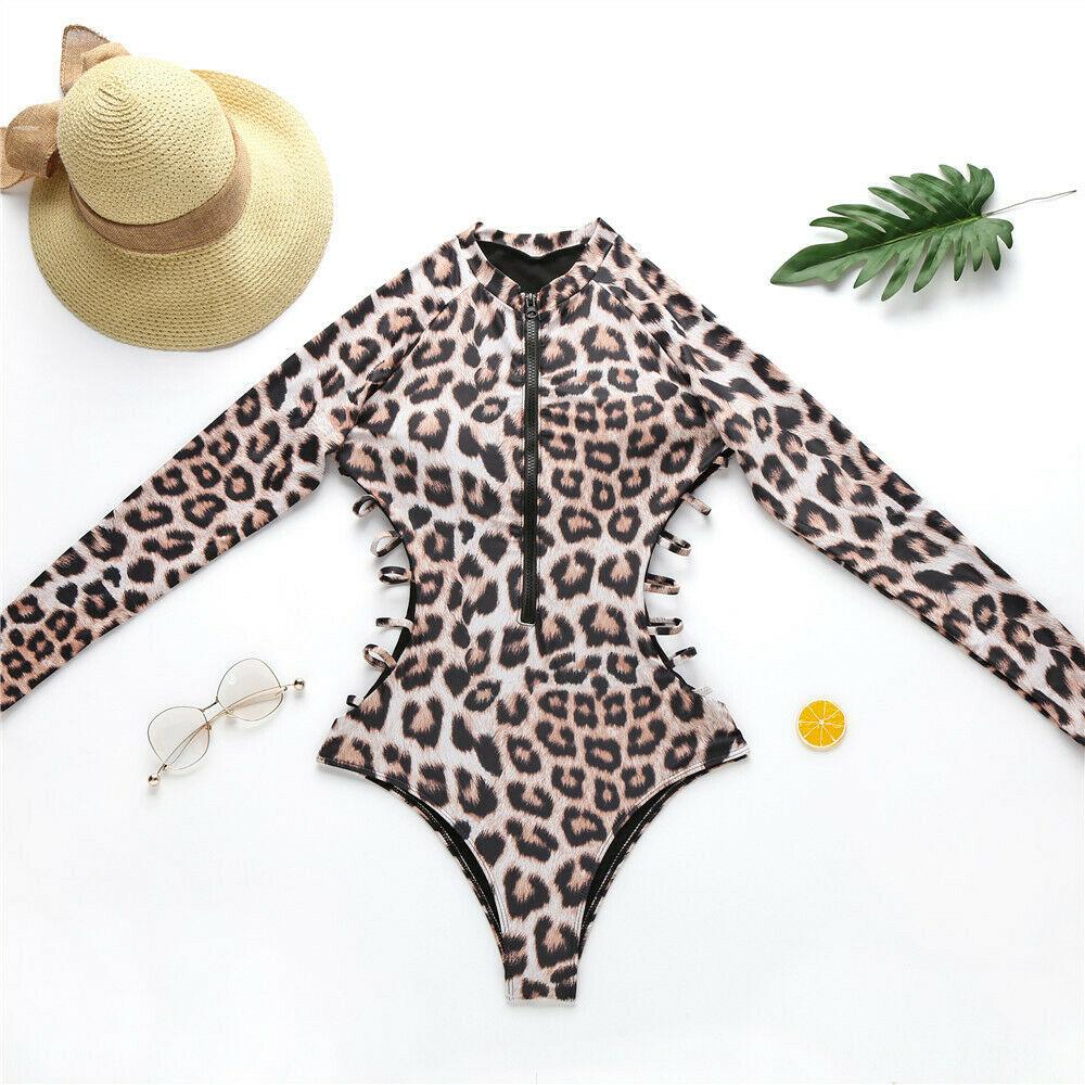 Sexy One Piece Sleeve Monokini-STYLEGOING