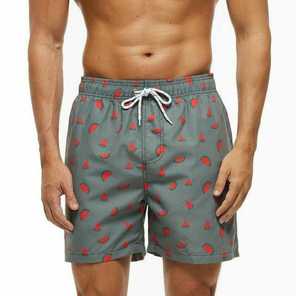 Men Swim Shorts Swimwear Beach Swimsuit-STYLEGOING