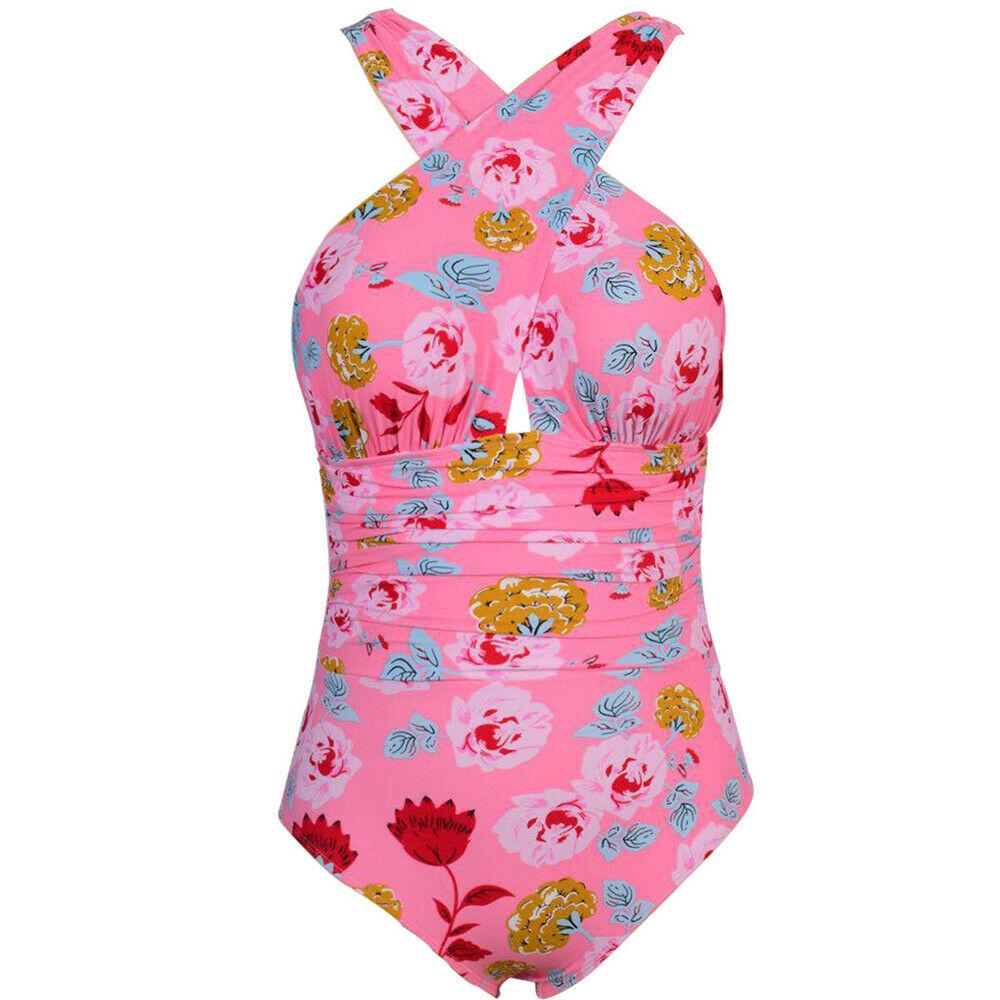 Plus Size Swimwear One Piece Swimsuit-STYLEGOING