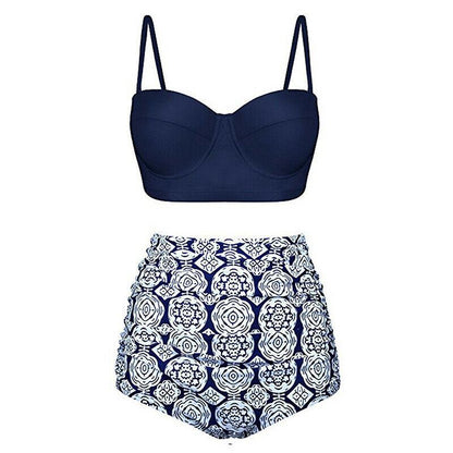 Sexy High Waist Bikini Set-STYLEGOING