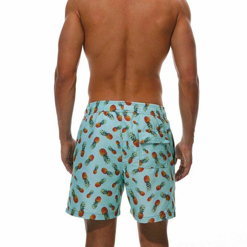 Men Swim Shorts Swimwear Beach Swimsuit-STYLEGOING