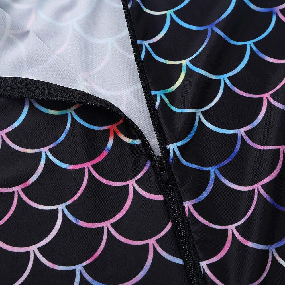 One Piece Mermaid Scale Print Swimwear-STYLEGOING