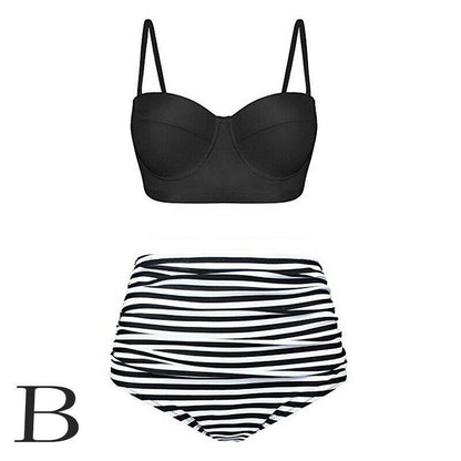 Sexy High Waist Bikini Set-STYLEGOING