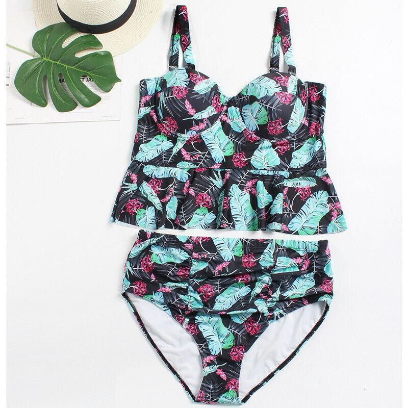 Plus Size Bikini Set Swimwear Swimsuit-STYLEGOING