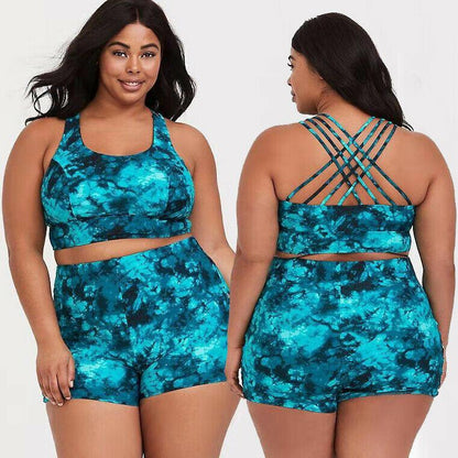 Plus Size Padded Bikini Set Beachwear Bra-STYLEGOING