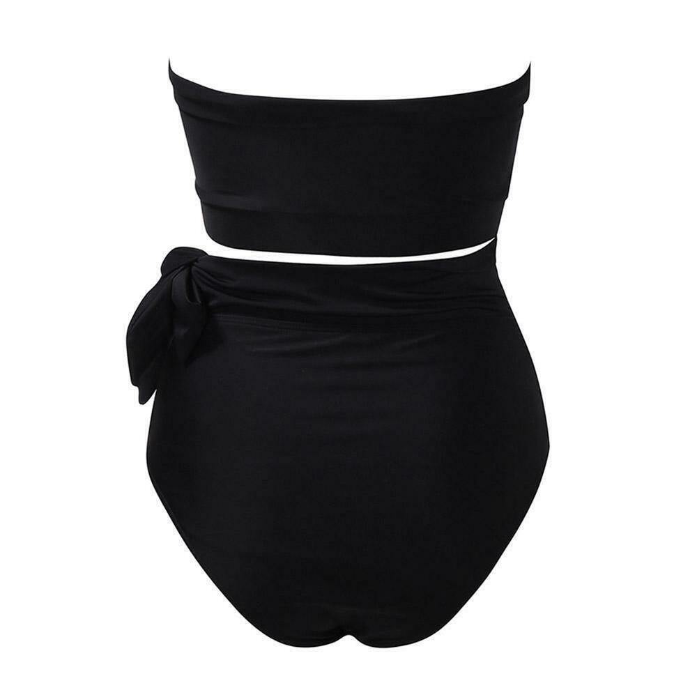 Black Sexy High Waist Bikini-STYLEGOING