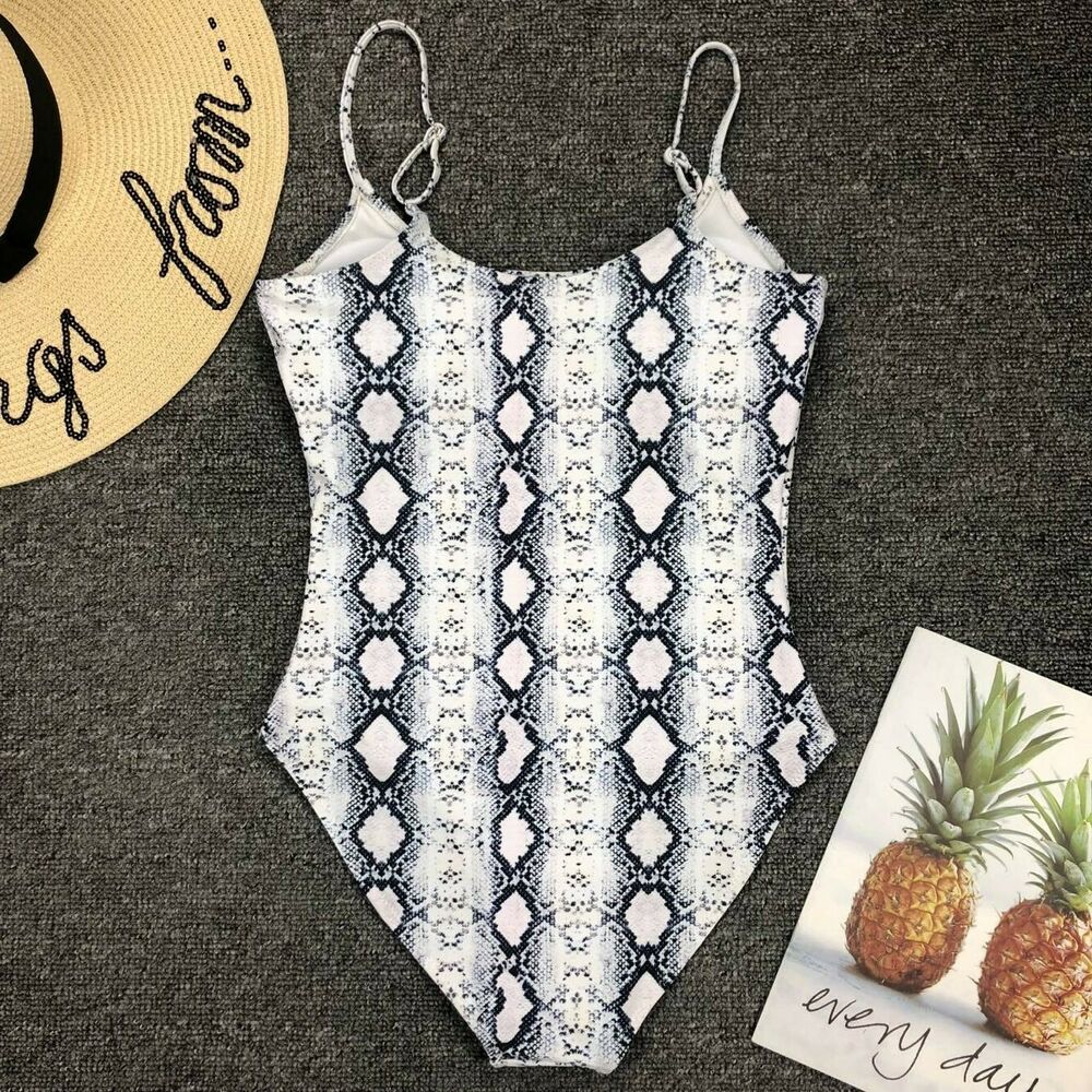 Leopard One Piece Bikini Set-STYLEGOING