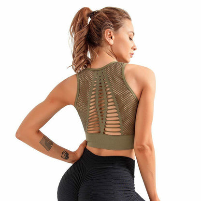 Plus Size Active Wear Seamless Top-STYLEGOING